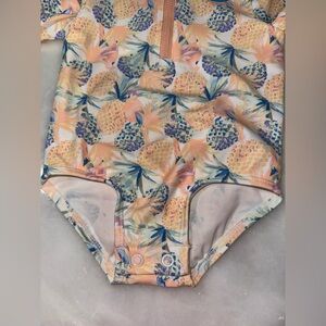 Carter's Tropical Floral Long Sleeve swim wear for kids.